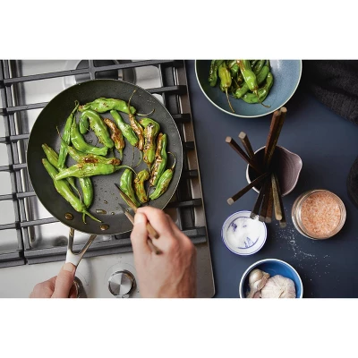 KitchenAid 3-Ply Base Stainless Steel 9.5" Nonstick Frying Pan 6 KitchenAid 3-Ply Base Stainless Steel 9.5" Nonstick Frying Pan - Image 4