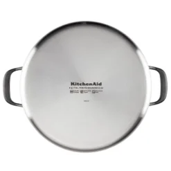 KitchenAid 5-Ply Clad Stainless Steel 8qt Stockpot With Lid -KitchenAid Shop GUEST a77305cd 744e 4220 9fdf 84c8ade91a1f