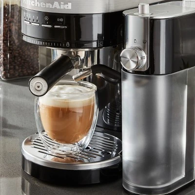 KitchenAid Automatic Milk Frother Attachment - Onyx Black: Milk Steamer & Foamer For Coffee, Dishwasher-Safe Parts 6 KitchenAid Automatic Milk Frother Attachment - Onyx Black: Milk Steamer & Foamer For Coffee, Dishwasher-Safe Parts - Image 5