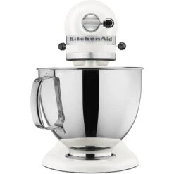 KitchenAid Artisan Series 5-Quart Tilt-Head Stand Mixer In Porcelain White - KSM150PSPL