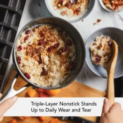 KitchenAid Hard Anodized Induction 2qt Covered Saucepan: Nonstick Matte Black, Dishwasher-Safe, Gas & Electric Compatible 11 KitchenAid Hard Anodized Induction 2qt Covered Saucepan: Nonstick Matte Black, Dishwasher-Safe, Gas & Electric Compatible -KitchenAid Shop GUEST b5180c9b 746f 49cc abe8 ccfe72a27a7c