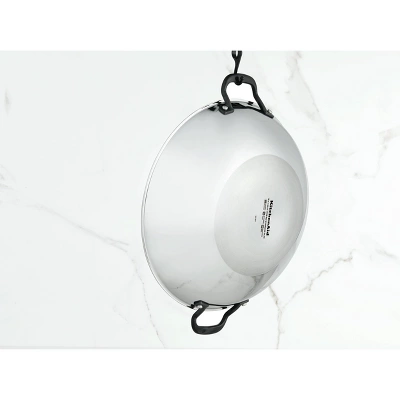 KitchenAid 5-Ply Clad Stainless Steel 15" Wok 8 KitchenAid 5-Ply Clad Stainless Steel 15" Wok - Image 6