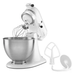 KitchenAid Classic 4.5qt Stand Mixer - White: 10 Speeds, Metal, Dishwasher-Safe, Includes Beater & Dough Hook 10 KitchenAid Classic 4.5qt Stand Mixer - White: 10 Speeds, Metal, Dishwasher-Safe, Includes Beater & Dough Hook -KitchenAid Shop GUEST baeb1031 4201 443d b3e0 40a3afbb6f1f