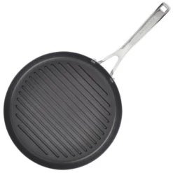 KitchenAid 3-Ply Base Stainless Steel 10.25" Nonstick Round Grill Pan: Induction Safe, Dishwasher & Oven Safe Griddle 24 KitchenAid 3-Ply Base Stainless Steel 10.25" Nonstick Round Grill Pan: Induction Safe, Dishwasher & Oven Safe Griddle -KitchenAid Shop GUEST bc8d935e 0212 4409 b214 5d934062be72