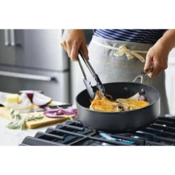 KitchenAid Hard-Anodized Induction 11pc Nonstick Cookware Set: Matte Black, Dishwasher & Oven Safe, Tempered Glass Lids -KitchenAid Shop GUEST c041457c cdae 48ad 82db edcc9ae80623
