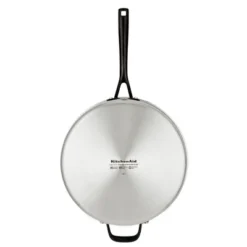 KitchenAid 5qt 5-Ply Clad Stainless Steel Induction Saute Pan With Lid: Dishwasher-Safe, Silver 17 KitchenAid 5qt 5-Ply Clad Stainless Steel Induction Saute Pan With Lid: Dishwasher-Safe, Silver -KitchenAid Shop GUEST c3aa5db9 7457 4e23 8ca9 94cb6234a826