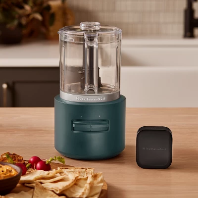 KitchenAid Go Cordless Food Chopper Battery Sold Separately Hearth & Hand™ With Magnolia: 5-Cup, Stainless Steel Blades, Shaded Palm 6 KitchenAid Go Cordless Food Chopper Battery Sold Separately Hearth & Hand™ With Magnolia: 5-Cup, Stainless Steel Blades, Shaded Palm - Image 4