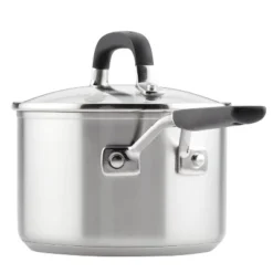 KitchenAid 2qt Stainless Steel Saucepan With Measuring Marks Light Silver -KitchenAid Shop GUEST c680acde 4076 4eea b40d 0400162d6cd1