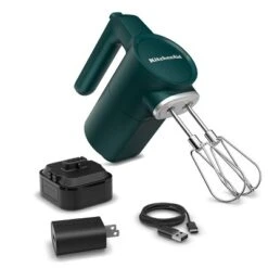 KitchenAid Go Cordless Hand Mixer Battery Included - Hearth & Hand™ With Magnolia: 7-Speed, Shaded Palm, Dishwasher-Safe -KitchenAid Shop GUEST c783b6ef 161f 4bc5 b5b8 372cd32330bf