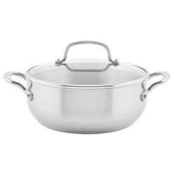 KitchenAid 3-Ply Base Stainless Steel 4qt Casserole With Lid: Round Baking Dish, Tempered Glass Lid, Dishwasher & Oven Safe 23 KitchenAid 3-Ply Base Stainless Steel 4qt Casserole With Lid: Round Baking Dish, Tempered Glass Lid, Dishwasher & Oven Safe -KitchenAid Shop GUEST ccf90104 ee63 4e29 9a66 1701b326042e