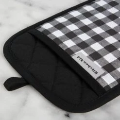 KitchenAid Gingham Pot Holder 2-Pack Set, Matte Black, 7"x10" 9 KitchenAid Gingham Pot Holder 2-Pack Set, Matte Black, 7"x10" -KitchenAid Shop GUEST d100ec0e f99c 47af 8e3d 00337d225a3b