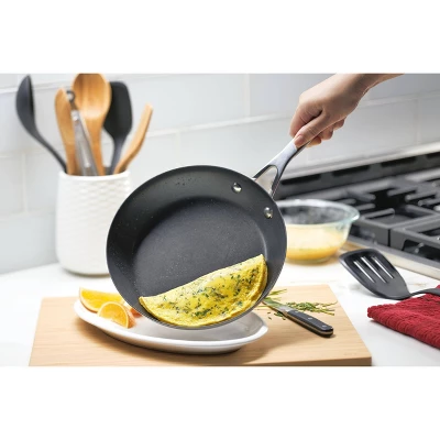 KitchenAid 3-Ply Base Stainless Steel 9.5" Nonstick Frying Pan 8 KitchenAid 3-Ply Base Stainless Steel 9.5" Nonstick Frying Pan - Image 6
