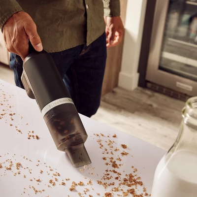 KitchenAid Go Cordless Kitchen Vacuum Battery Included KKVR121: Handheld, Multi-Surface, Black Matte, Rechargeable 7 KitchenAid Go Cordless Kitchen Vacuum Battery Included KKVR121: Handheld, Multi-Surface, Black Matte, Rechargeable - Image 5