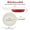 KitchenAid 12.25" Hard Anodized Ceramic Nonstick Frying Pan Empire Red: Lifetime Warranty, Hand Wash, Gas & Electric Compatible 2 KitchenAid 12.25" Hard Anodized Ceramic Nonstick Frying Pan Empire Red: Lifetime Warranty, Hand Wash, Gas & Electric Compatible -KitchenAid Shop GUEST d94b0cd4 e3d8 4b0a bcfc 3d40f9e3ef5c