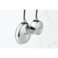 KitchenAid 5-Ply Clad Stainless Steel 10pc Cookware Set: Induction Safe, Even-Heating, Dishwasher-Safe, Riveted Handles -KitchenAid Shop GUEST e45009fb 951f 4c02 9291 8428bcfb9040