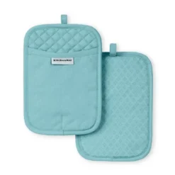 KitchenAid Asteroid Rectangle Pot Holder 2-Pack Set, Mineral Water, 7"x10" 9 KitchenAid Asteroid Rectangle Pot Holder 2-Pack Set, Mineral Water, 7"x10" -KitchenAid Shop GUEST e491b64d 827f 4c4a b104 9ac64c7144d9