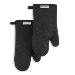 KITCHENAID Asteroid Oven Mitt 2-Pack Set, Black, 7"x12.5" -KitchenAid Shop GUEST e68927aa 3af7 4b8f b59f abb8b3cb4e1a