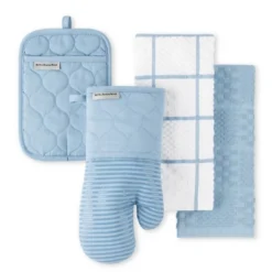 KITCHENAID Quilted Cotton Terry Cloth Oven Mitt, Pot Holder, Kitchen Towel 4-Pack Set, Silicone Grip, Blue Velvet, 16"x26", 7"x13" & 7"x10" 7 KITCHENAID Quilted Cotton Terry Cloth Oven Mitt, Pot Holder, Kitchen Towel 4-Pack Set, Silicone Grip, Blue Velvet, 16"x26", 7"x13" & 7"x10" -KitchenAid Shop GUEST e9d6fcd8 66c5 4053 801d 7deca0fa1b9e