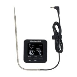 KitchenAid Programmable Wired Probe Kitchen Thermometer & Timer: Digital Food & Meat Thermometer, Black, -4 To 482°F 19 KitchenAid Programmable Wired Probe Kitchen Thermometer & Timer: Digital Food & Meat Thermometer, Black, -4 To 482°F -KitchenAid Shop GUEST ecfd992c 768a 4a31 b385 d556ead1497d