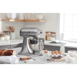 KitchenAid Artisan Series 5qt Tilt-Head 10-Speed Stand Mixer Contour Silver: 325W Metal, 1-Year Warranty, 5qt Capacity 12 KitchenAid Artisan Series 5qt Tilt-Head 10-Speed Stand Mixer Contour Silver: 325W Metal, 1-Year Warranty, 5qt Capacity -KitchenAid Shop GUEST f0b24670 fd65 49d4 a440 5b80a4339611
