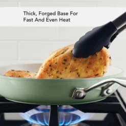 KitchenAid Hard Anodized 10" Nonstick Ceramic Frying Pan - Pistachio: 10 Inch Stir Fry Pan, Stainless Steel Handle, Hand Wash 12 KitchenAid Hard Anodized 10" Nonstick Ceramic Frying Pan - Pistachio: 10 Inch Stir Fry Pan, Stainless Steel Handle, Hand Wash -KitchenAid Shop GUEST f15c1e4d 6455 4049 b5cd 5b94912e5132