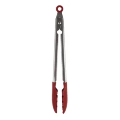 KitchenAid Stainless Steel With Silicone Tipped Tongs Red: Cooking Tongs, Locking Mechanism, Dishwasher-Safe 7 KitchenAid Stainless Steel With Silicone Tipped Tongs Red: Cooking Tongs, Locking Mechanism, Dishwasher-Safe -KitchenAid Shop GUEST f6e7c087 5849 428d a23d 15858c324466