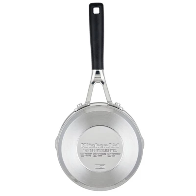 KitchenAid 1qt Open Saucepan With Spouts & And Measure Marks 8 KitchenAid 1qt Open Saucepan With Spouts & And Measure Marks - Image 6