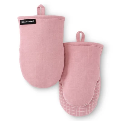 KITCHENAID Gourmet Series Gridlines Mini Oven Mitts 2-Pack Set 9 KITCHENAID Gourmet Series Gridlines Mini Oven Mitts 2-Pack Set - Image 7