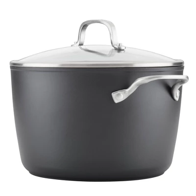 KitchenAid Hard-Anodized Induction 8qt Nonstick Stockpot With Lid 10 KitchenAid Hard-Anodized Induction 8qt Nonstick Stockpot With Lid - Image 8